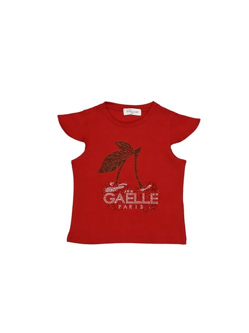 T-shirt, bambina, logata. GAELLE PARIS | 2746M00202RE